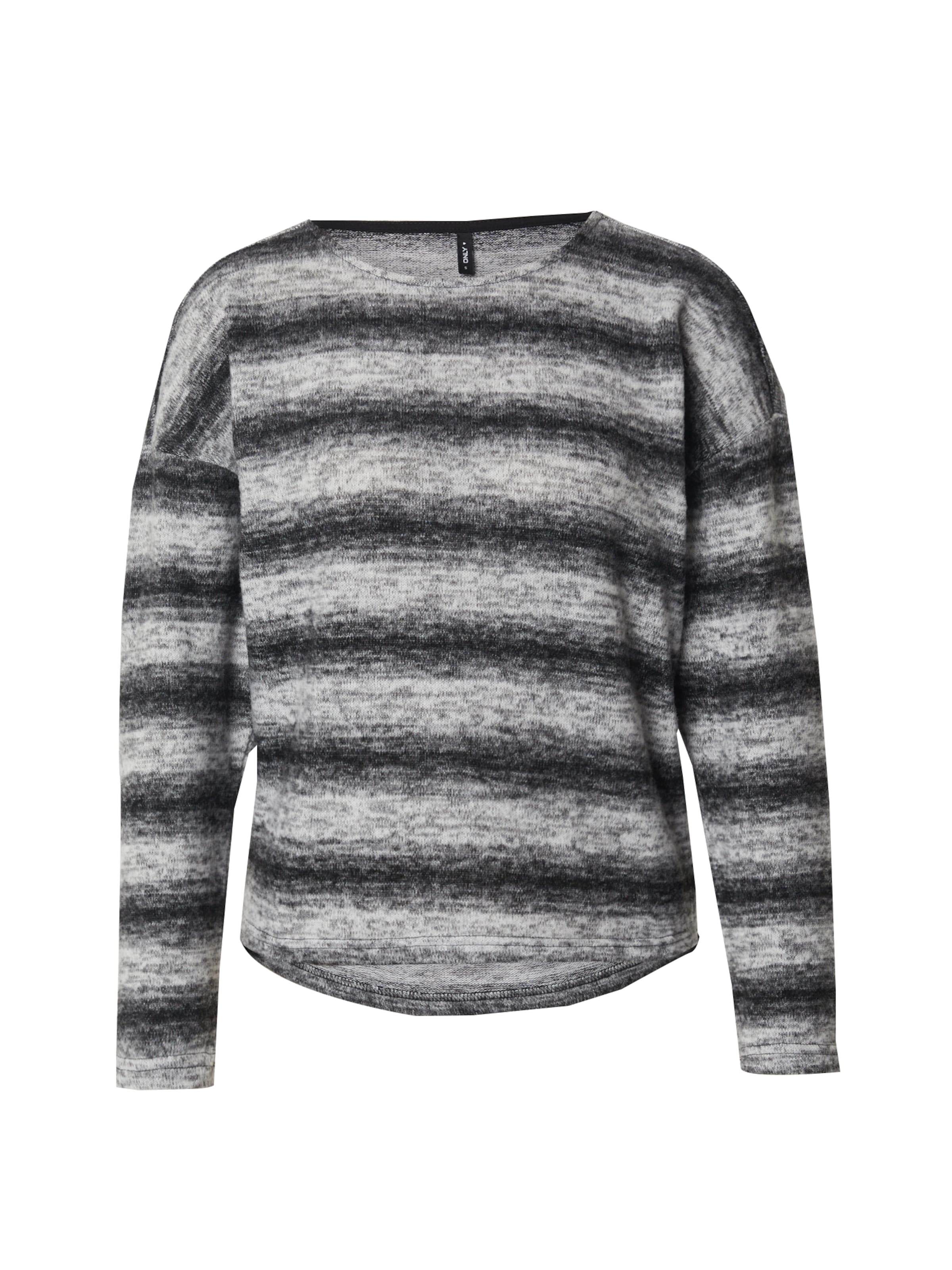 Pull-over 'ONLBEATE' ONLY en gris : devant