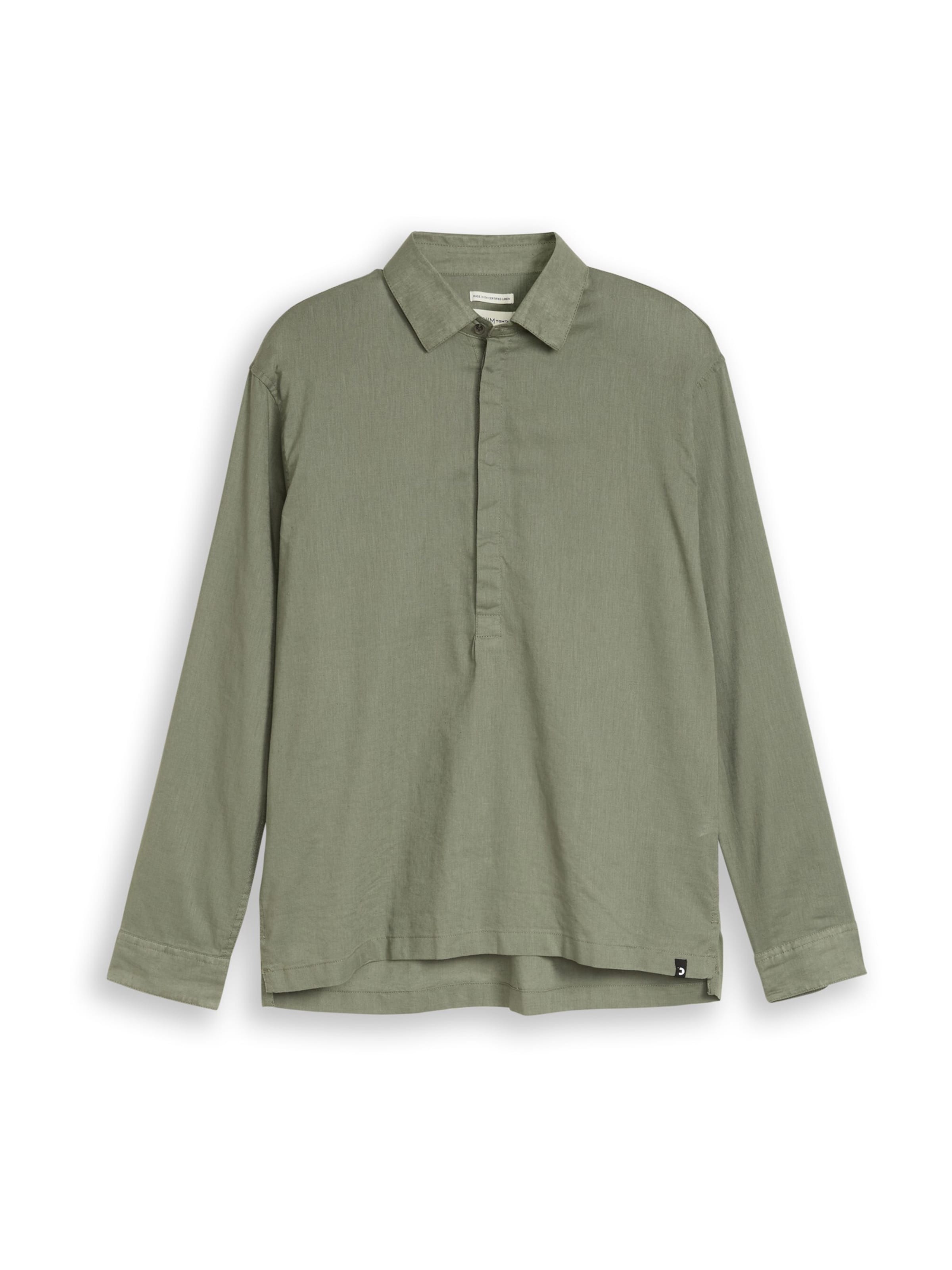 Comfort fit Maglietta di TOM TAILOR DENIM in verde: frontale