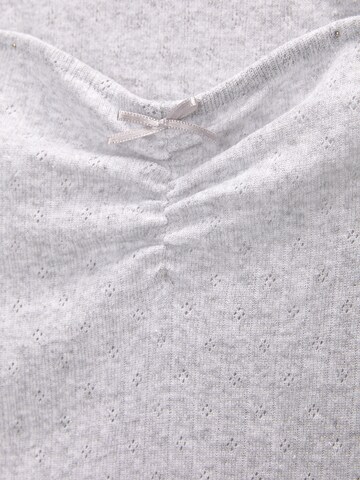 Pull&Bear Tričko - Sivá