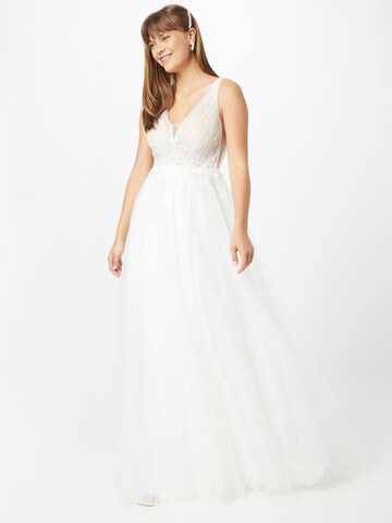MAGIC BRIDE Avondjurk in Beige: voorkant