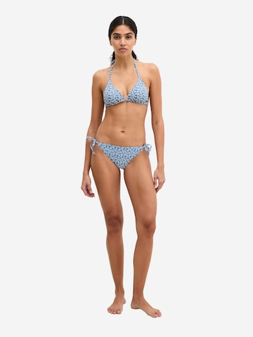 Marc O'Polo Bikini Bottoms ' Shiny ' in Blue: front