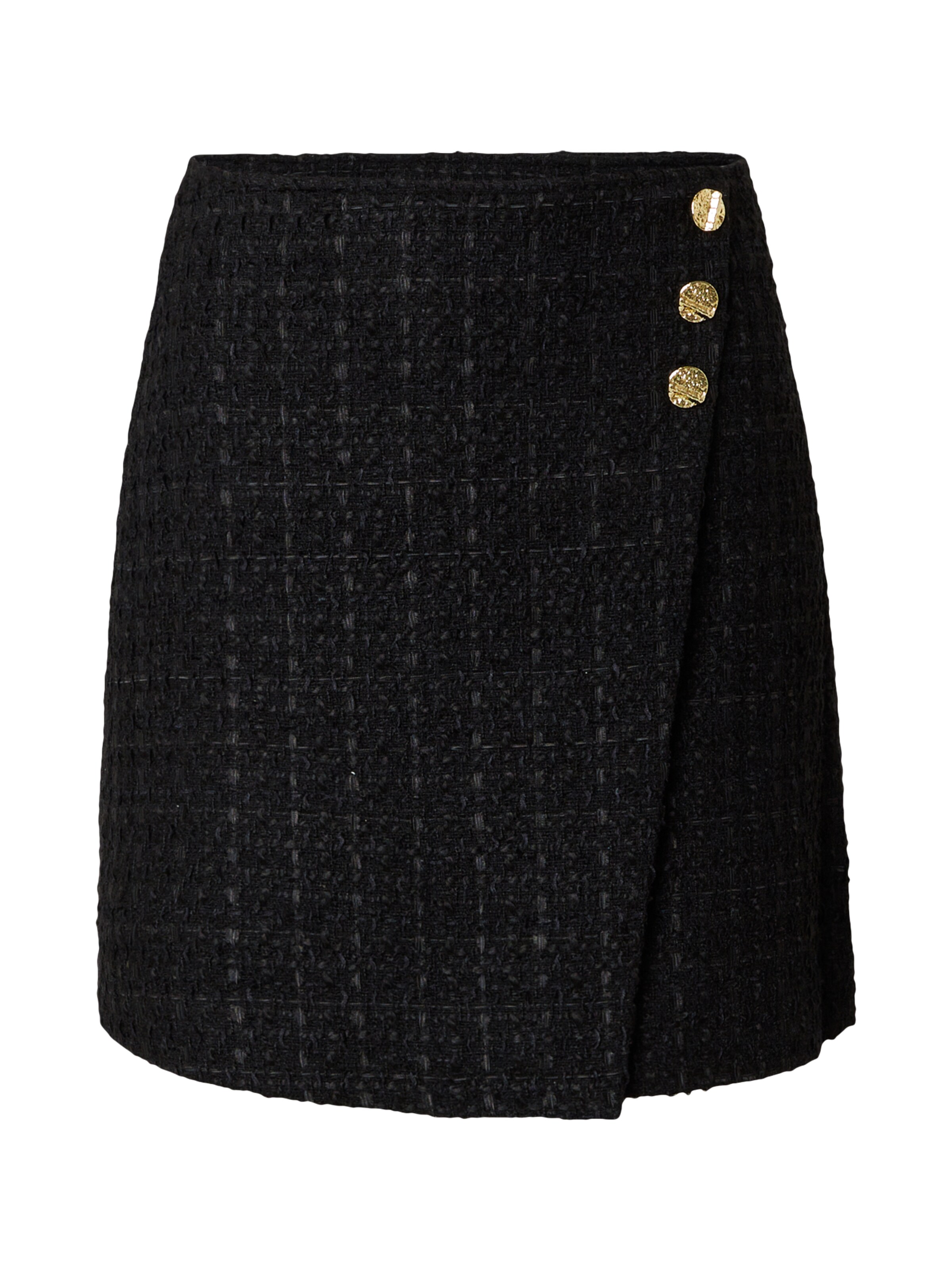 YAS Rock 'YASMALEA' in Schwarz: Vorderseite