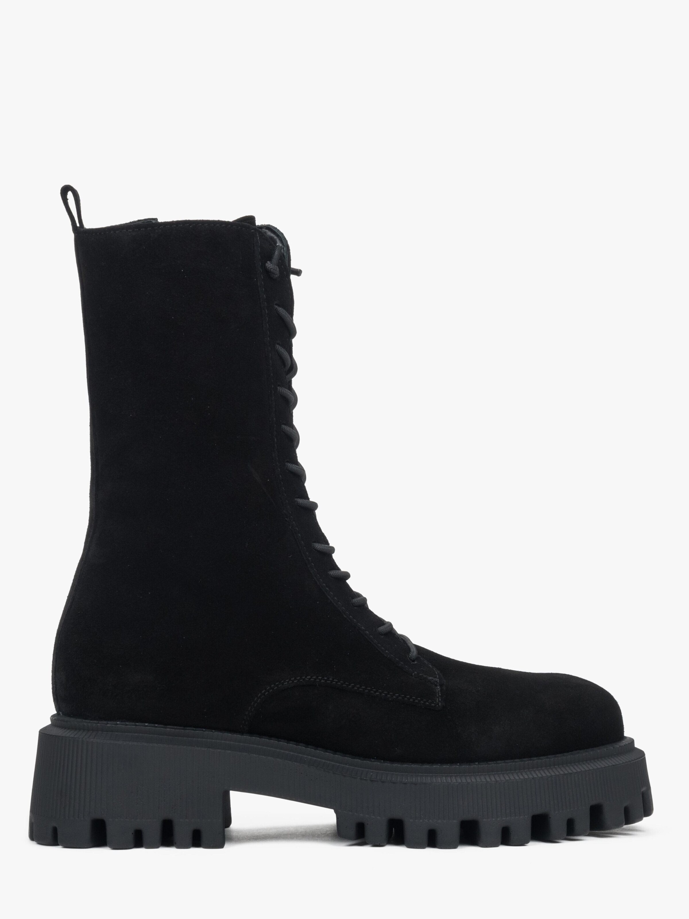 Estro Booties '09-2324' in Black: front