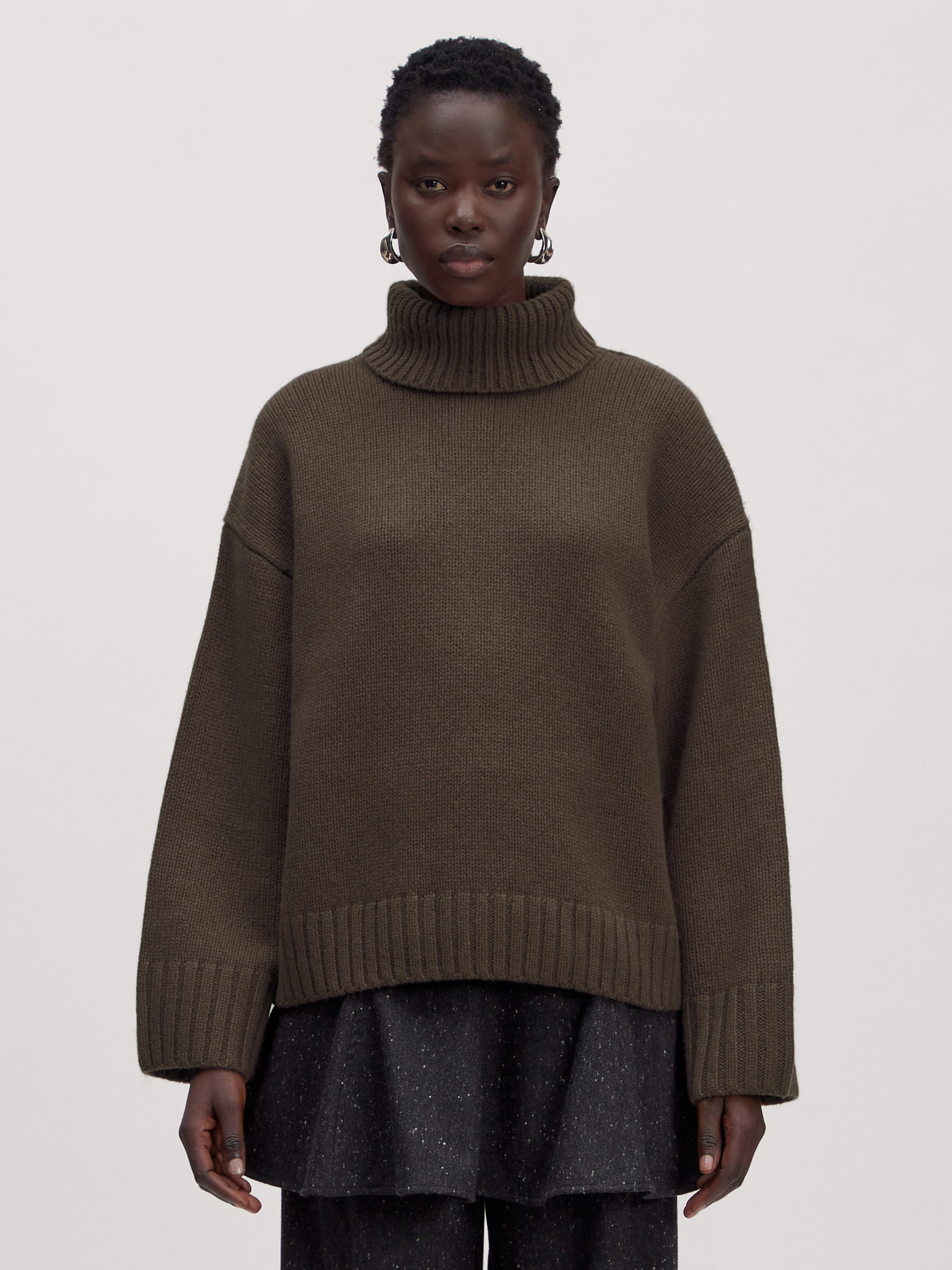 EDITED Produits Pull-over 'Eireen' marron