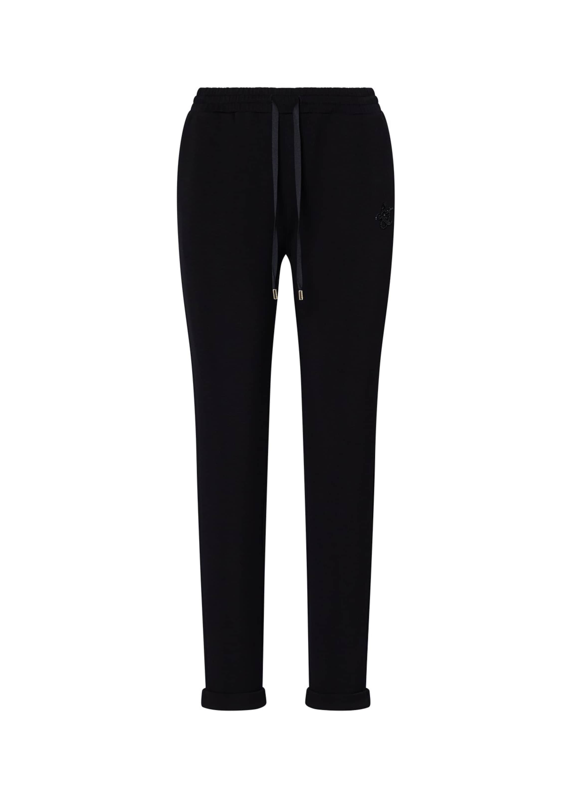 Liu Jo Slimfit Broek in Zwart: voorkant