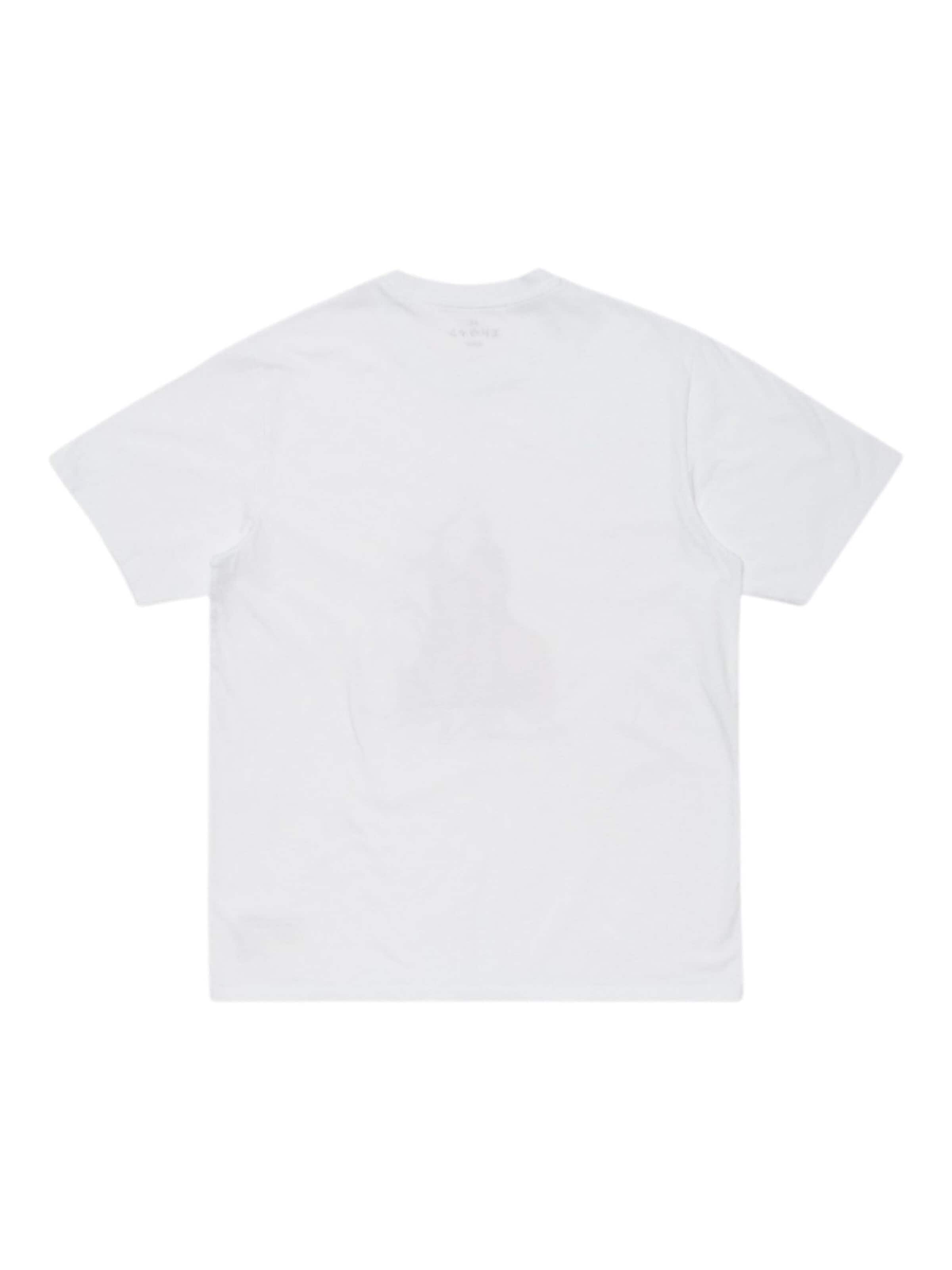 EDWIN Shirt 'The Mood Of Summer T-Shirt White' in Wit