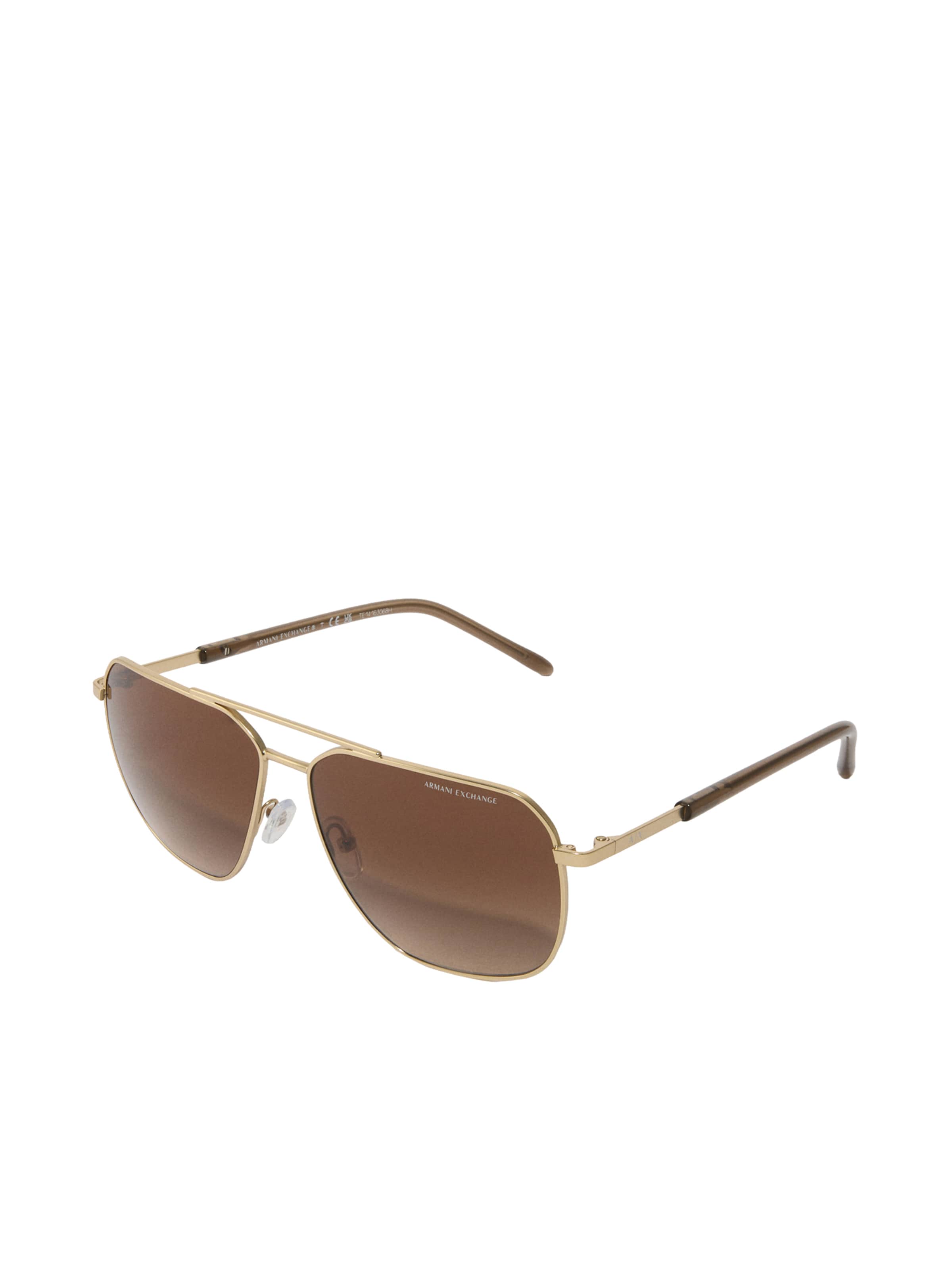 ARMANI EXCHANGE Солнцезащитные очки '0AX2057S' в размере Единый размер в Золотой, Обзор товара