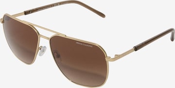 ARMANI EXCHANGE Солнцезащитные очки '0AX2057S' в Золотой: спереди