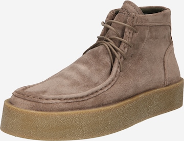 Marc O'Polo - Botas com atacadores 'Lukas' em bege: frente