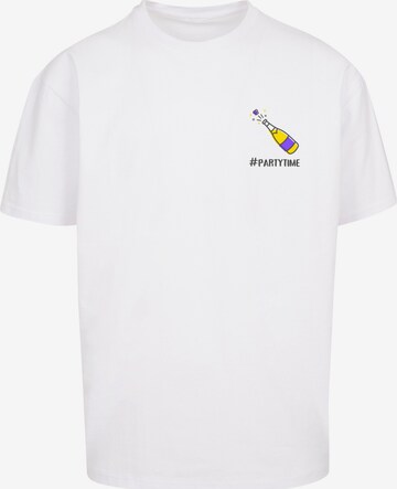 T-Shirt F4NT4STIC en blanc : devant