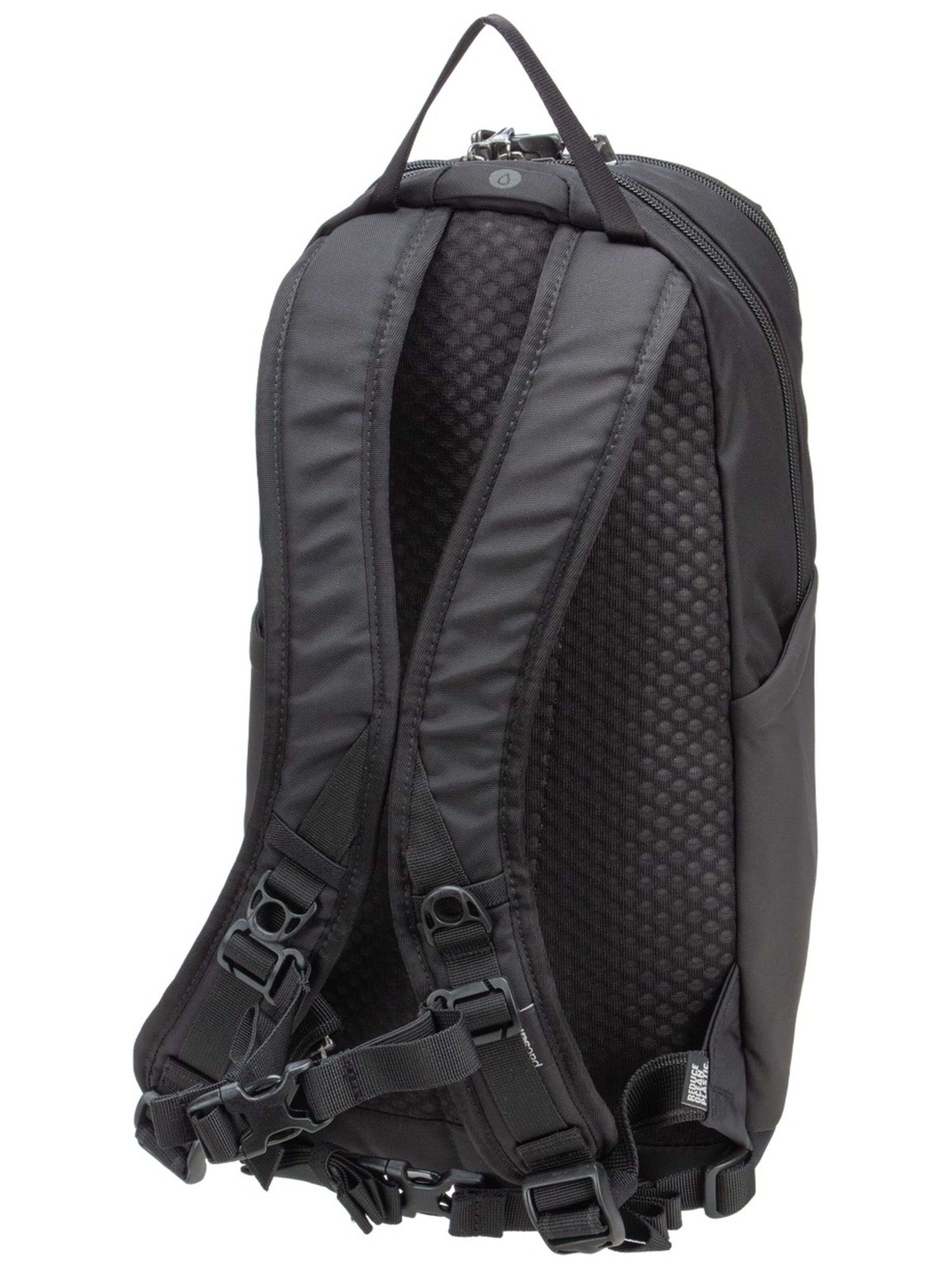 Pacsafe Rucksack ' V12L Tech ' in Schwarz