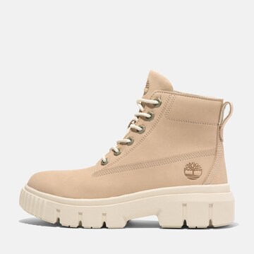 TIMBERLAND Schnürstiefelette 'Greyfield' in Beige