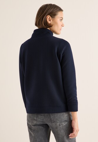 CECIL Zip-Up Hoodie in Blue