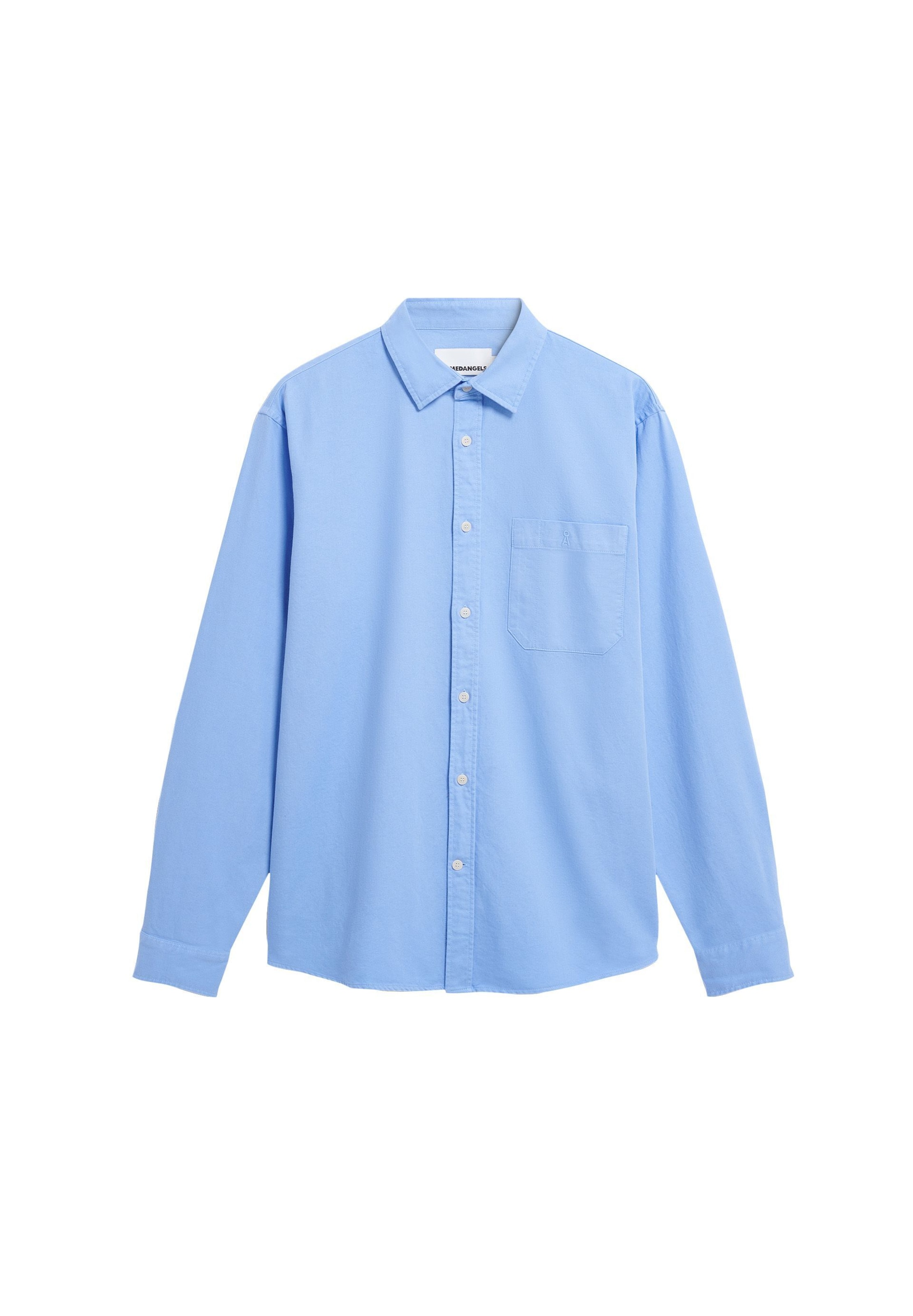 Fit confort Chemise ARMEDANGELS en bleu : devant