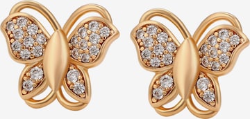 faina - Pendientes en oro: frente