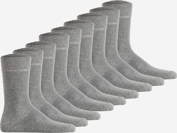 Calzino di Hudson in grigio: frontale