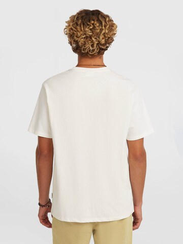 O'NEILL Póló 'Melange Front Print' - fehér