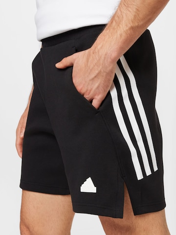 Regular Pantalon de sport 'Future Icons 3-Stripes' ADIDAS SPORTSWEAR en noir