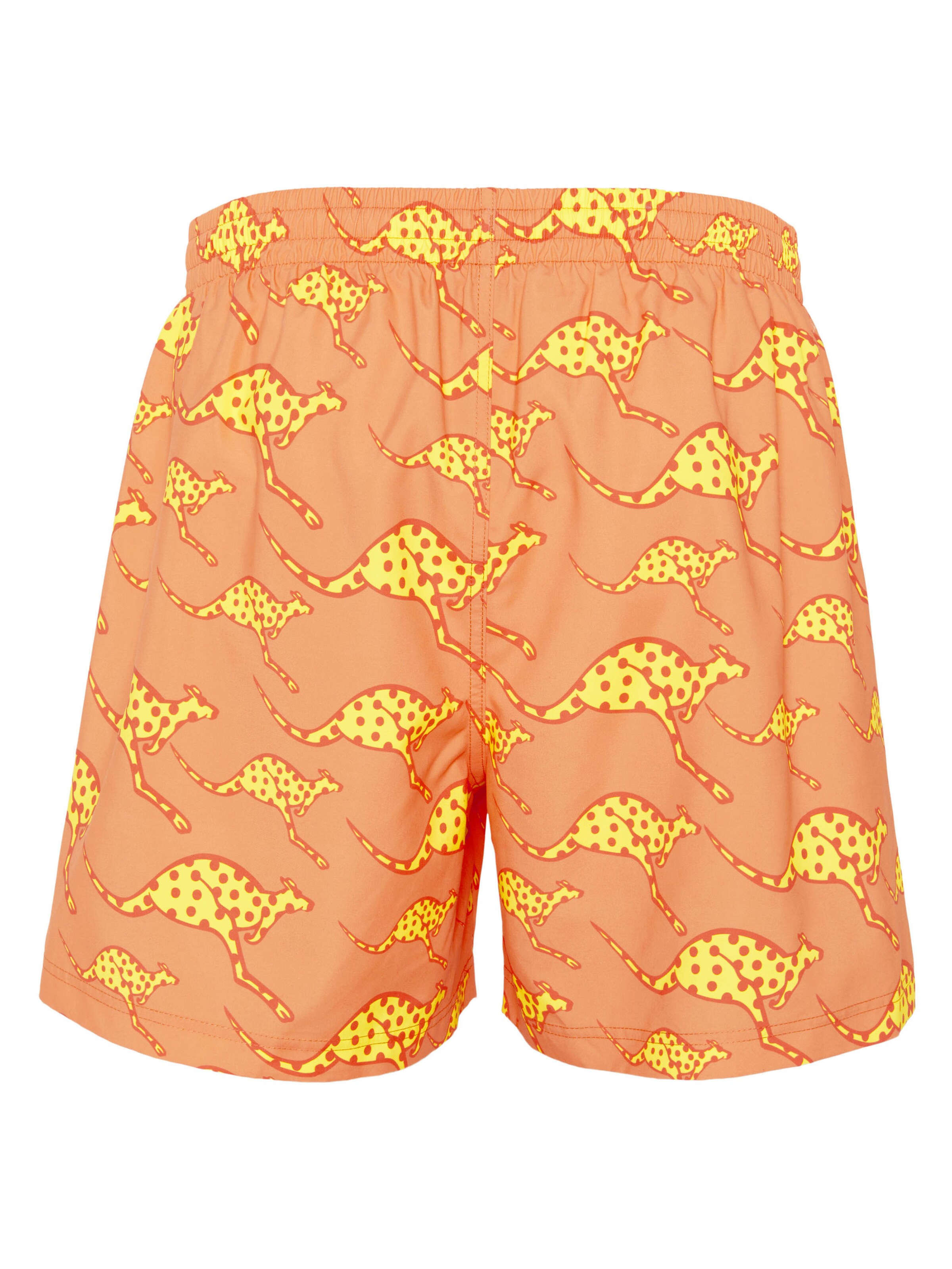CHIEMSEE Board Shorts ' im angesagten Alloverprint ' in Orange