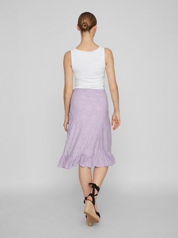 VILA Skirt 'Kawa' in Purple