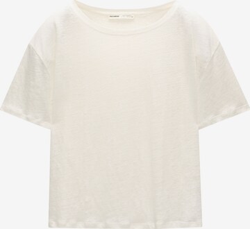 Pull&Bear Shirts i hvid: forside