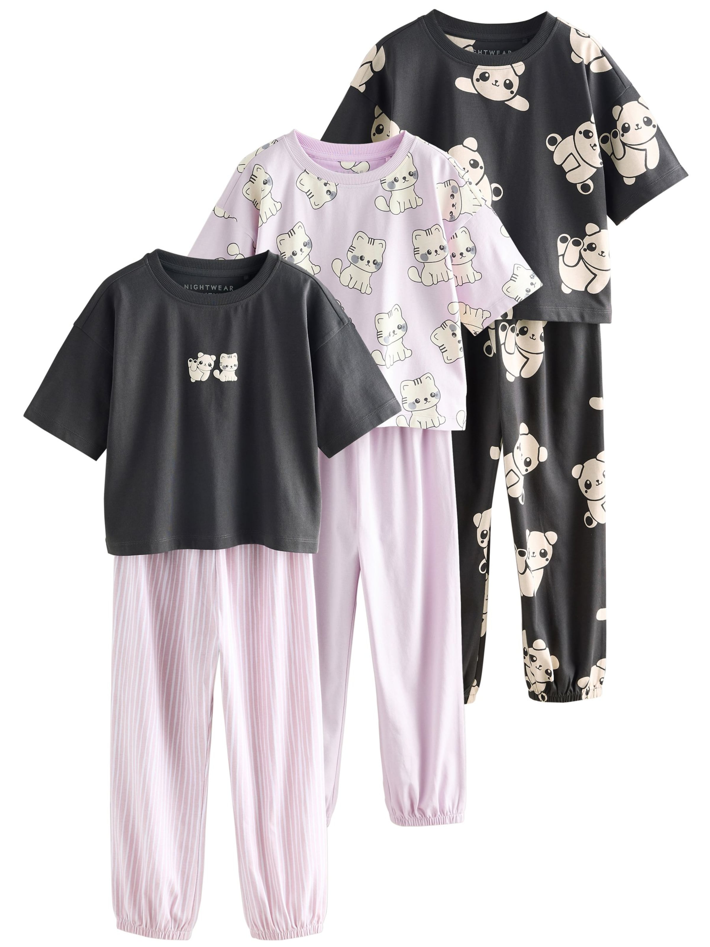 Next Yöpuku värissä vaaleanpunainen: etupuoli