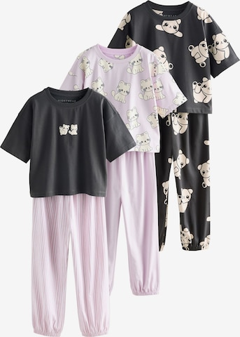 rožinė Next Miego kostiumas: priekis