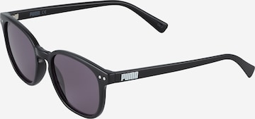 Lunettes de soleil PUMA en noir : devant