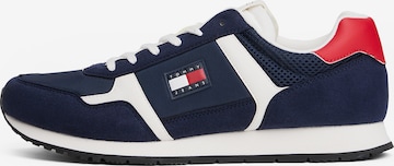 Tommy Jeans Низкие кроссовки в Синий: спереди