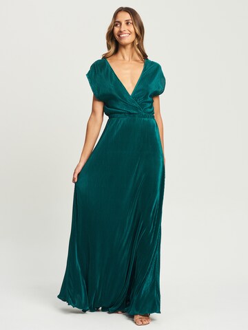 Tussah Dress 'SELKIE' in Green