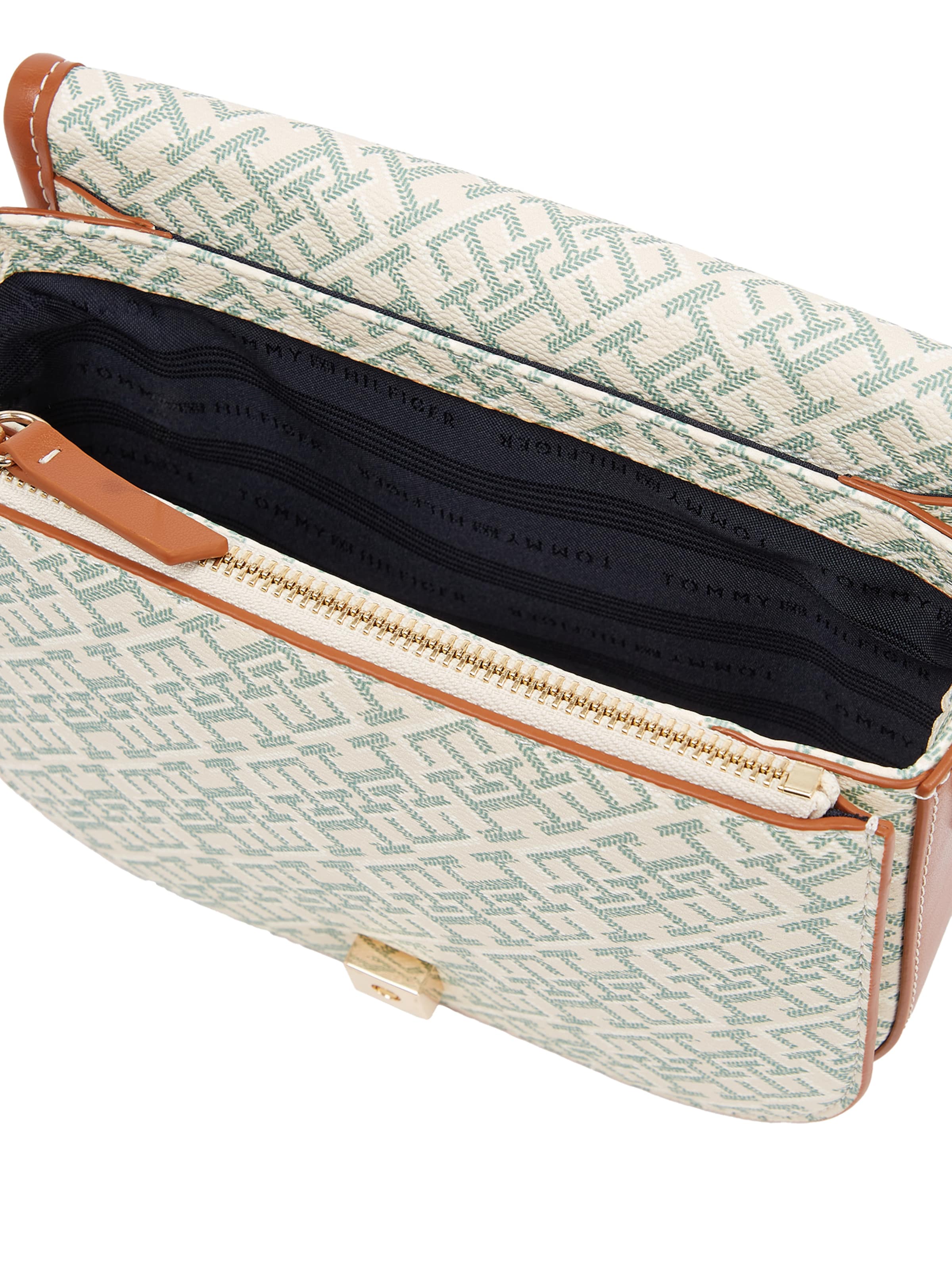 TOMMY HILFIGER Taška cez rameno - Zelená