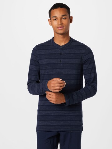 s.Oliver Shirt in Blauw: voorkant