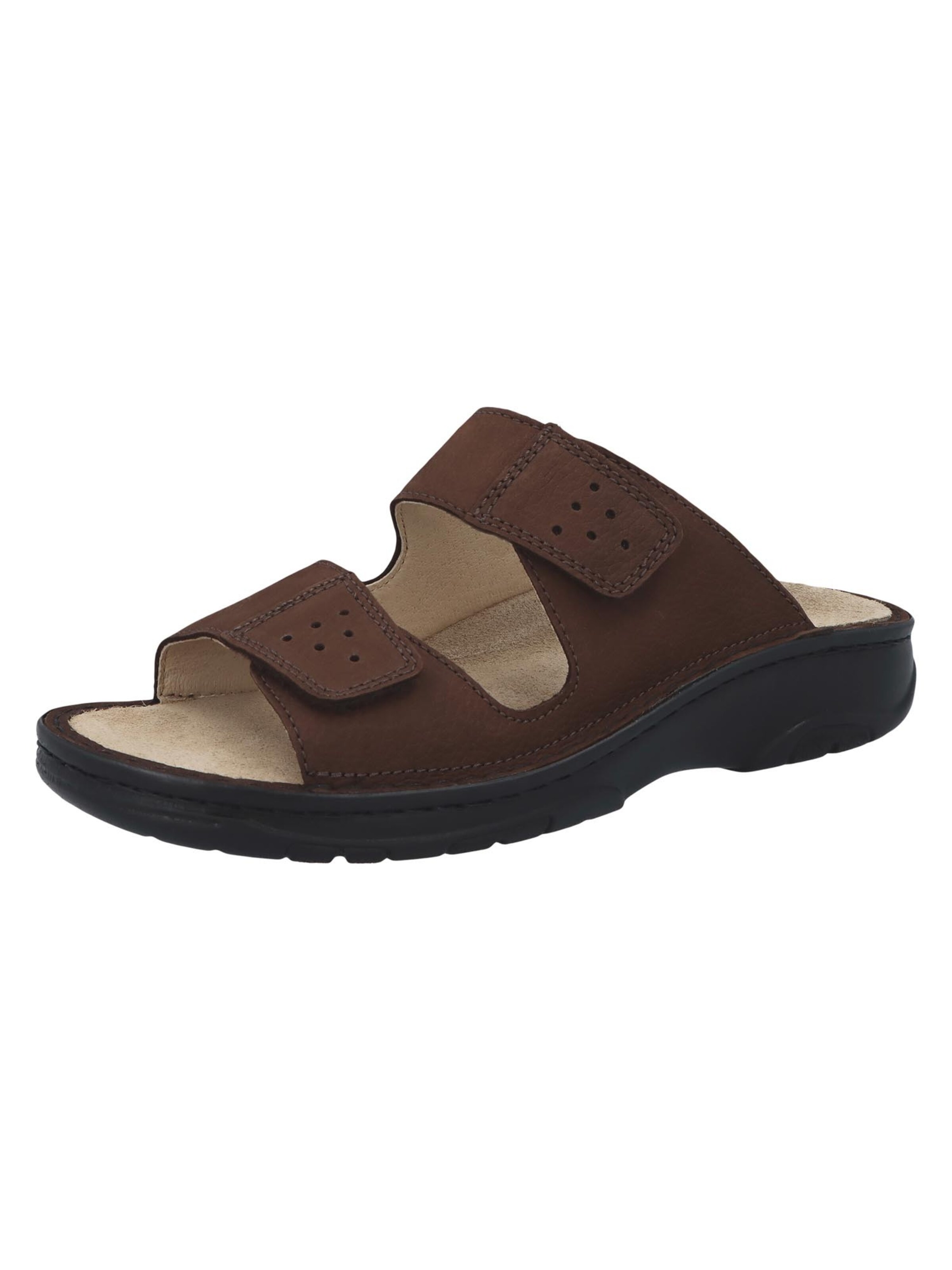 BERKEMANN Mule 'Luis' in Brown: front