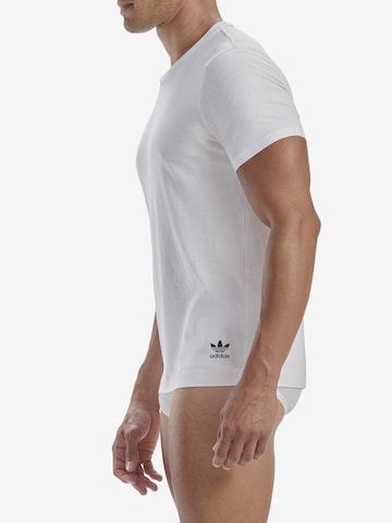 ADIDAS ORIGINALS Undershirt ' Comfort Core Cotton ' in White