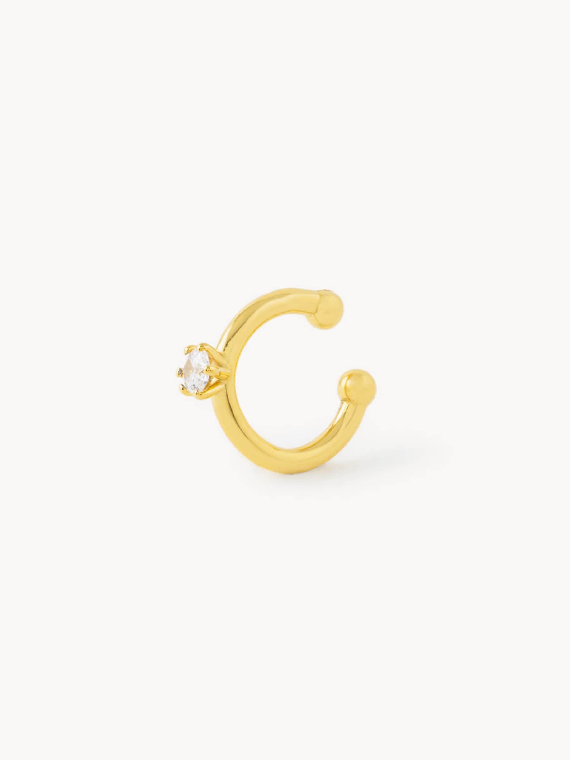 YParis Earrings 'Ear cuff Bully Star G' in Gold: front