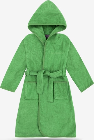 normani Bathrobe 'Ljubljana' in Green: front