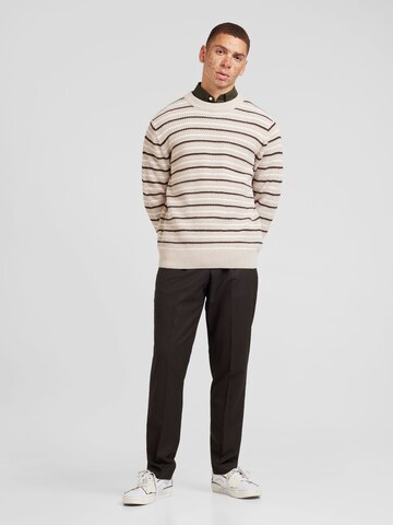 SELECTED HOMME Tapered Hose 'SLHBLAKE' in Braun