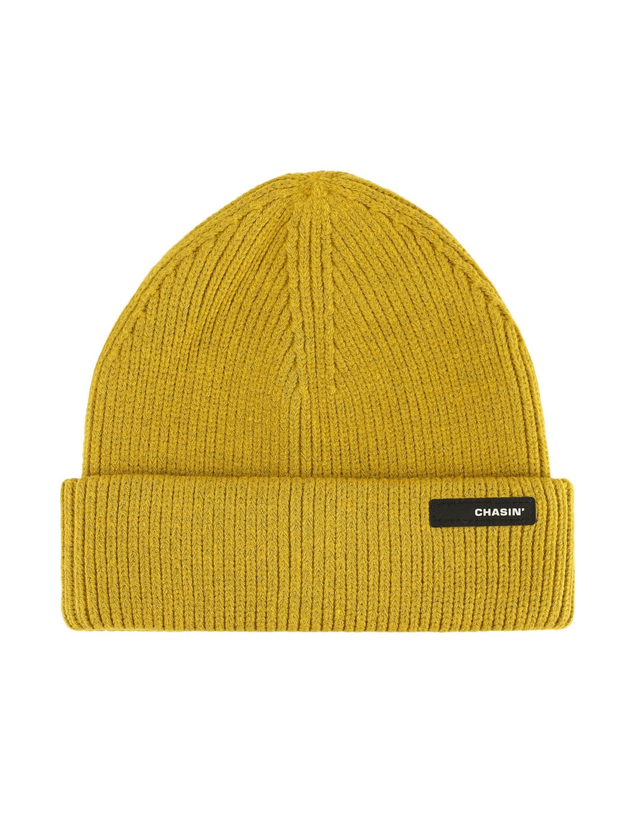 Bonnet 'Stubai' CHASIN' en jaune : devant