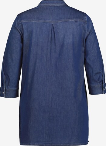 Ulla Popken Blouse '800391' in Blauw