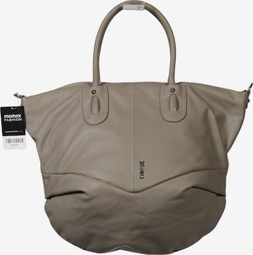CINQUE Handtasche gross Leder One Size in Grau: Vorderseite