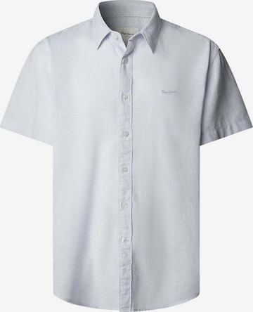 Coupe regular Chemise 'Percy' Pepe Jeans en bleu : devant