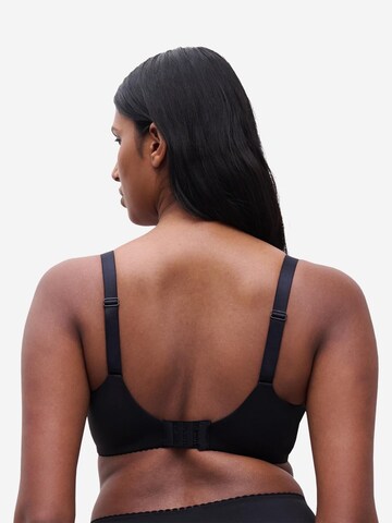 Chantelle T-shirt BH 'Easy Feel Easy Support' in Zwart