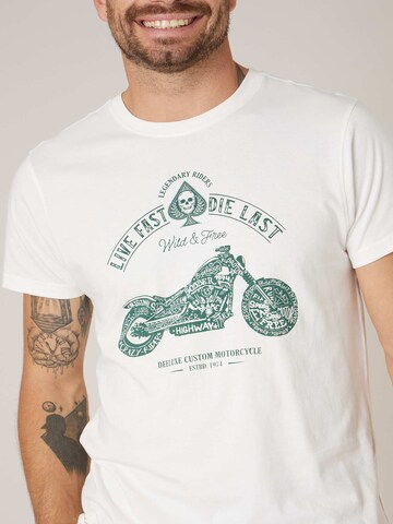 T-Shirt 'Park' Deeluxe en blanc