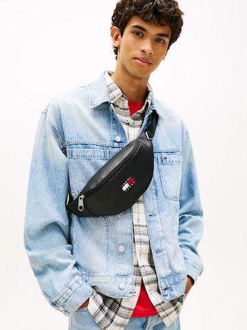 Tommy Jeans - Riñonera 'ESS' en negro