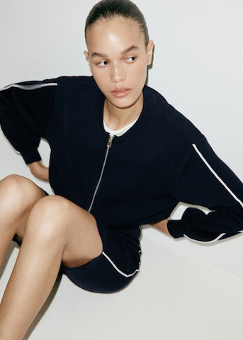 MANGO Strickjacke 'MONTE' in Blau