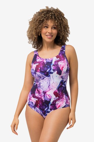 Bustier Maillot de bain Ulla Popken en mélange de couleurs : devant