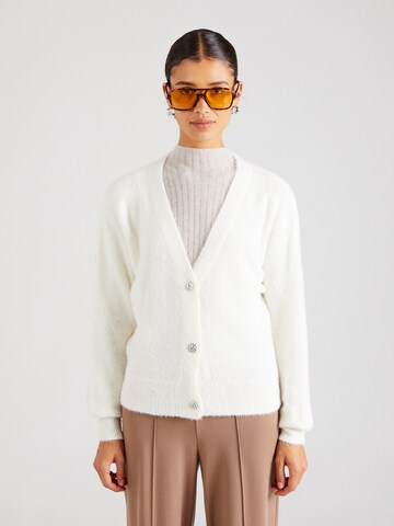 Cardigan 'ONLELLA' ONLY en blanc : devant