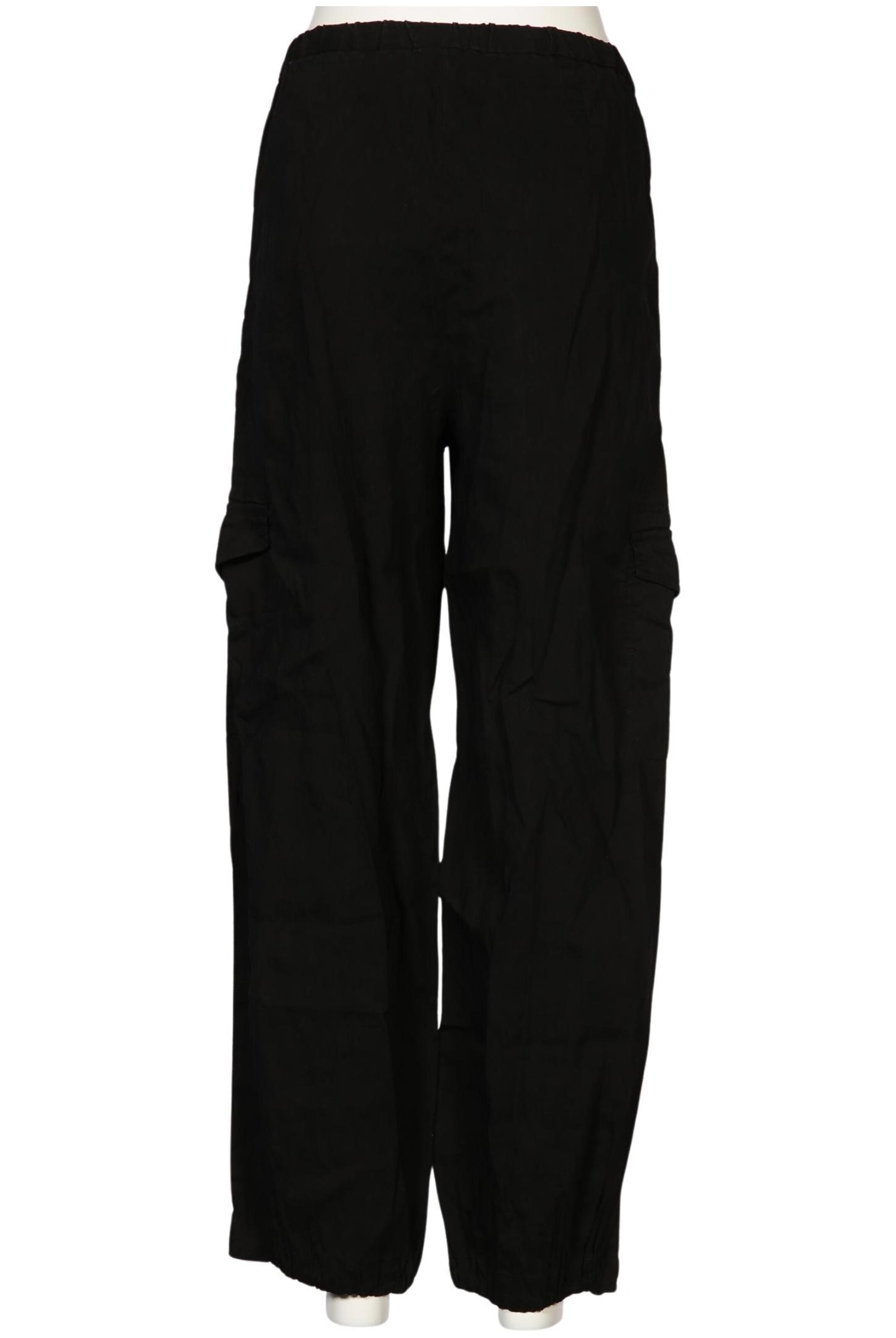 Massimo Dutti Stoffhose S in Schwarz