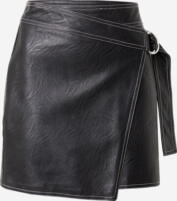 TOPSHOP Skirt in Black: front