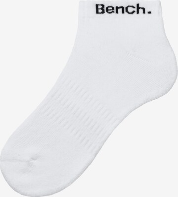 BENCH Athletic Socks in White